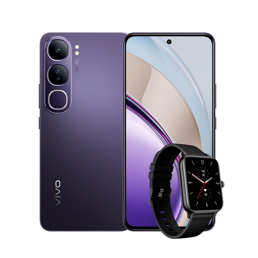 Celular VIVO V40 SE 5G 256GB 256 GB 8 GB RAM Negro + Smartwatch