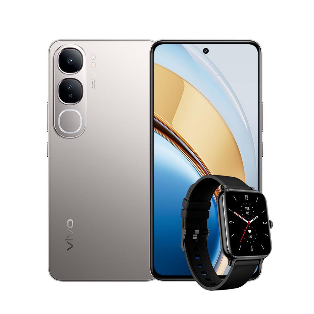 Celular VIVO V40 SE 5G 256GB 256 GB 8 GB RAM Plateado + Smartwatch