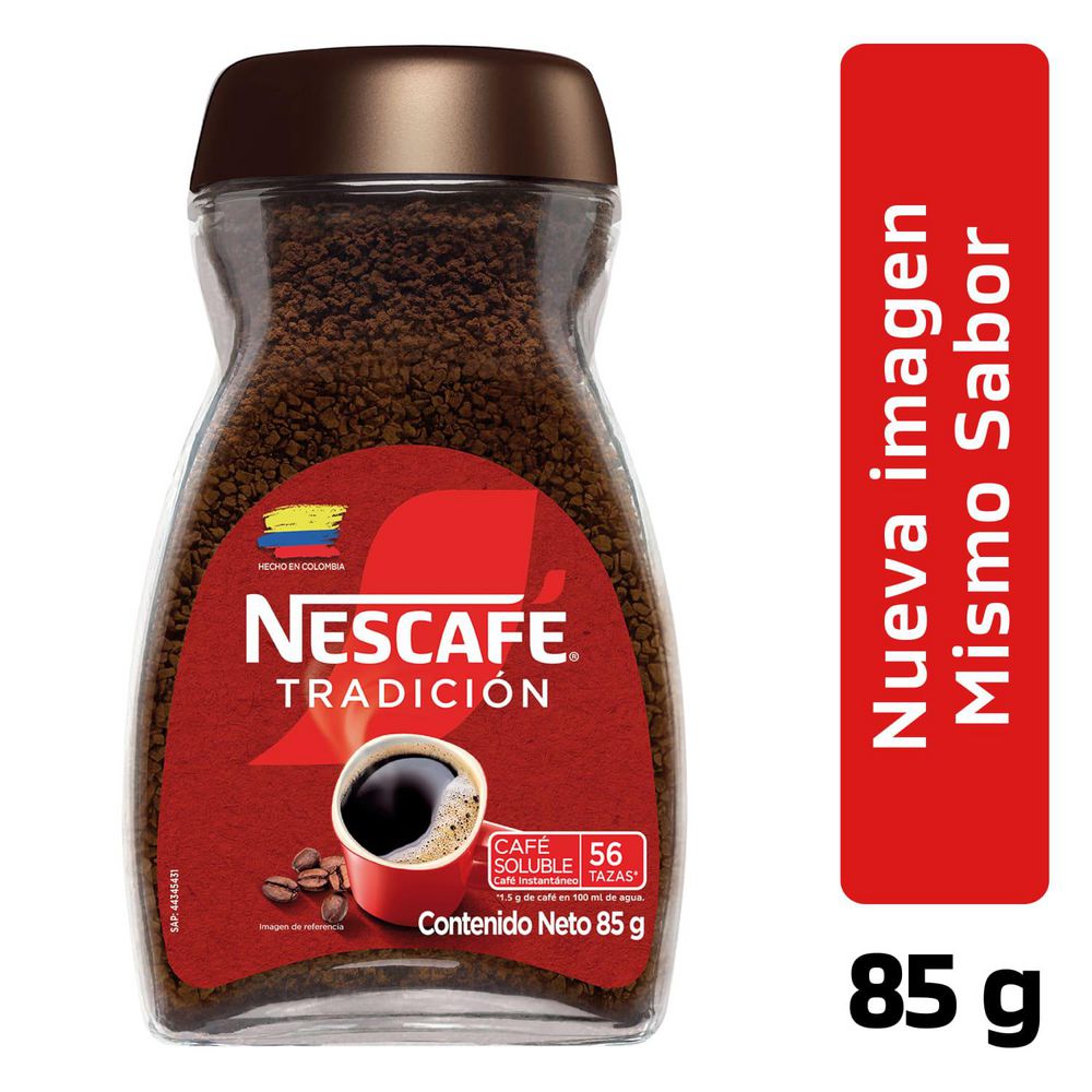 Café NESCAFE TRADICIÓN Instantáneo 85 gr