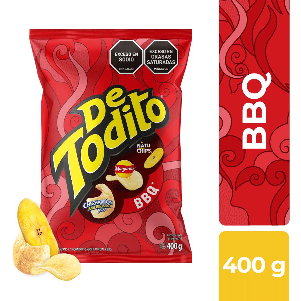 Pasabocas DETODITO BBQ (400 gr)