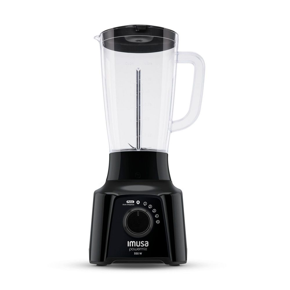 Licuadora IMUSA Powermix 5 Velocidades 550 W Negro 5861029877