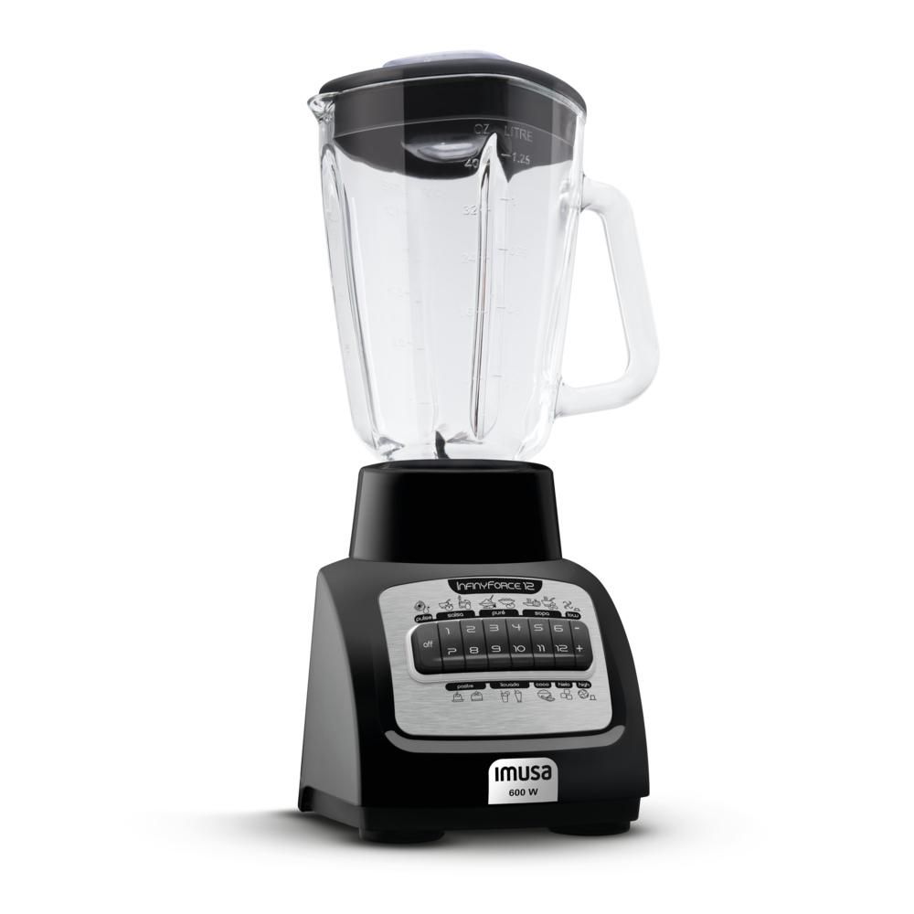 Licuadora IMUSA Infiny Force 12 Velocidades 600 W Negro LM81P856 img #2