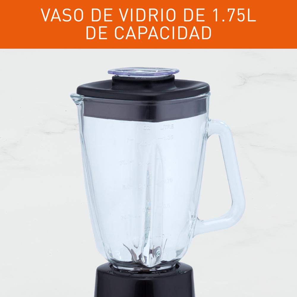 Licuadora IMUSA Infiny Force 12 Velocidades 600 W Negro LM81P856 img #3