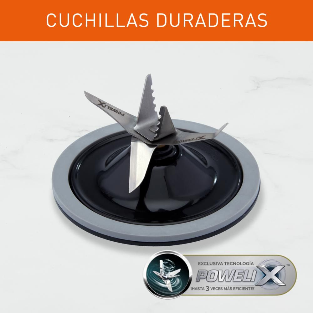 Licuadora IMUSA Infiny Force 12 Velocidades 600 W Negro LM81P856 img #4