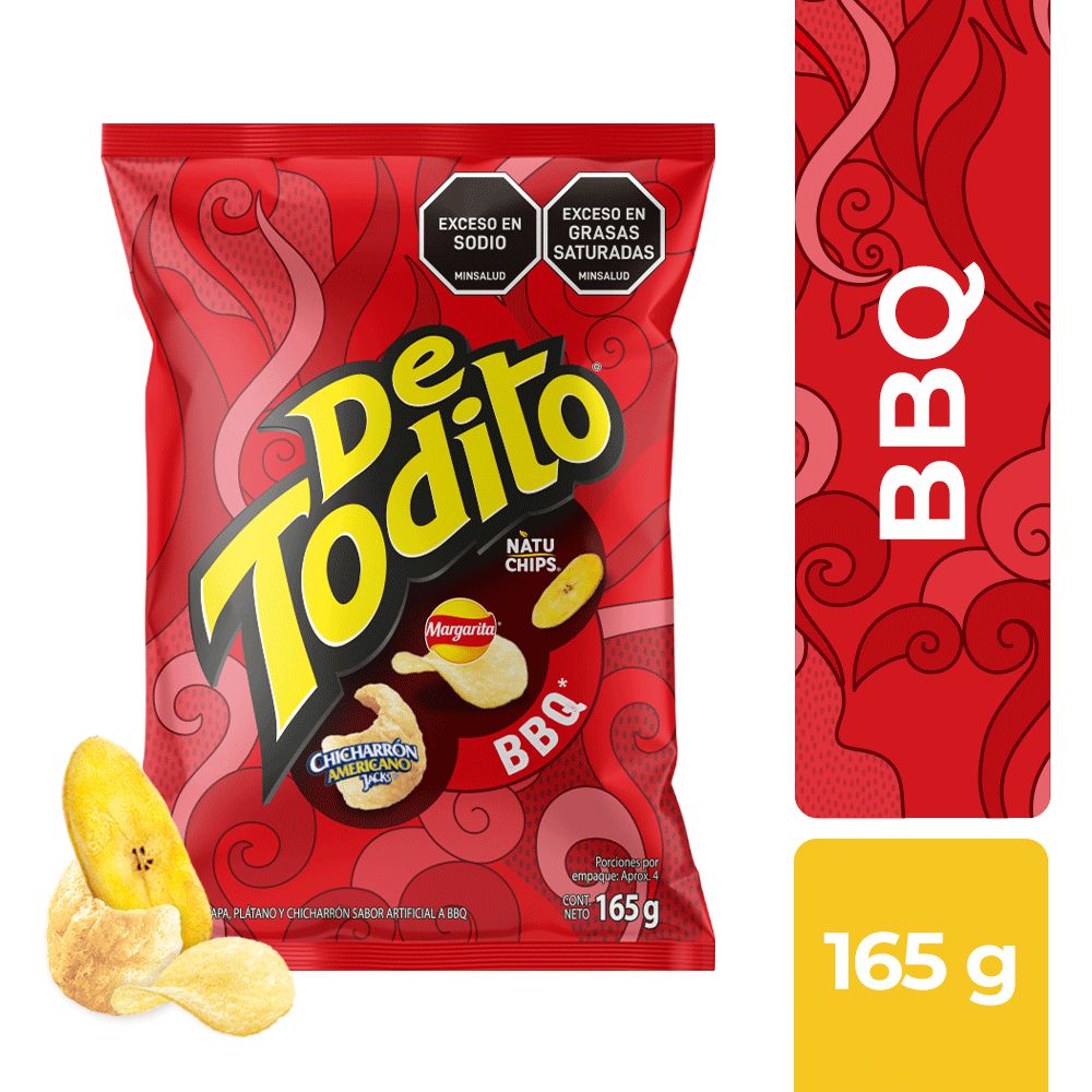 Pasabocas DETODITO BBQ (165 gr)