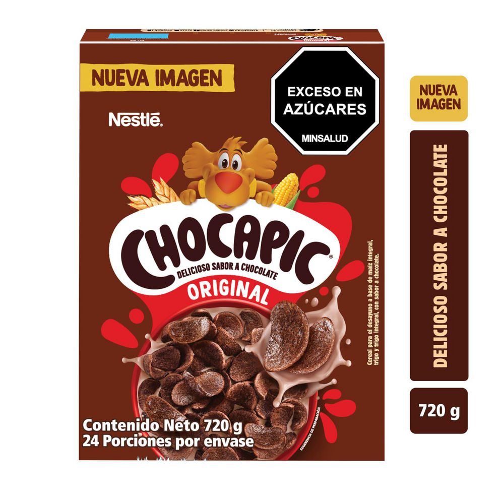 Cereal CHOCAPIC sabor chocolate caja (720 gr)