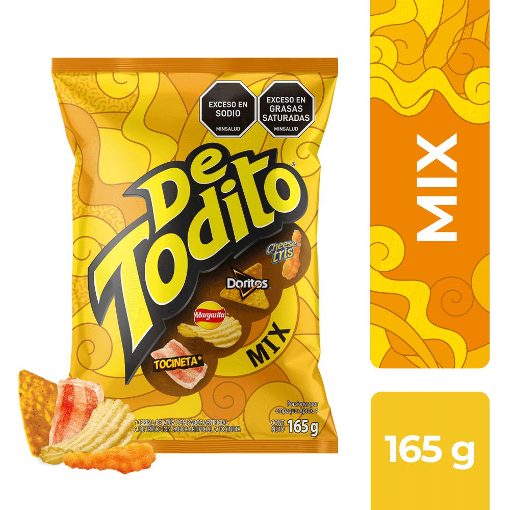 Pasabocas DETODITO Mix (165 gr)