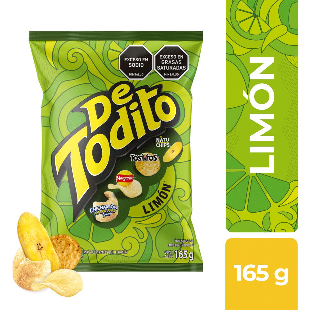 Pasabocas DETODITO Limón (165 gr)
