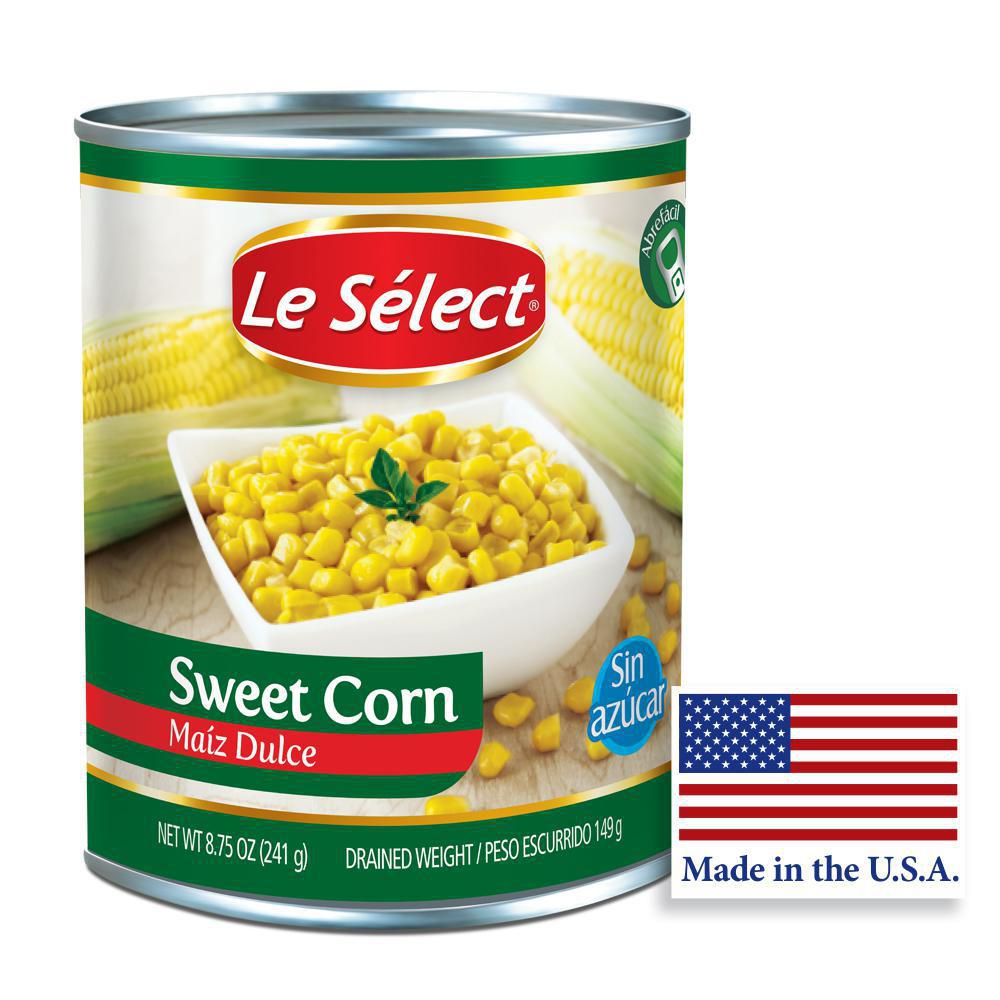 Maíz LE SELECT MARCA EXCLUSIVA Dulce (149 gr)