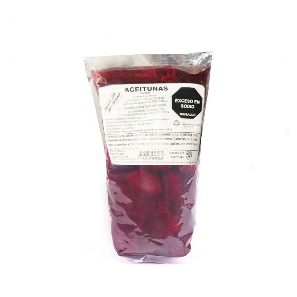 Aceitunas ALFA Moradas en conserva (250 gr)