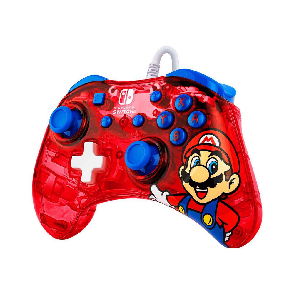 Control Nintendo Switch Control Alámbrico  Control Alámbrico Rock Mario Bros Rojo img #2