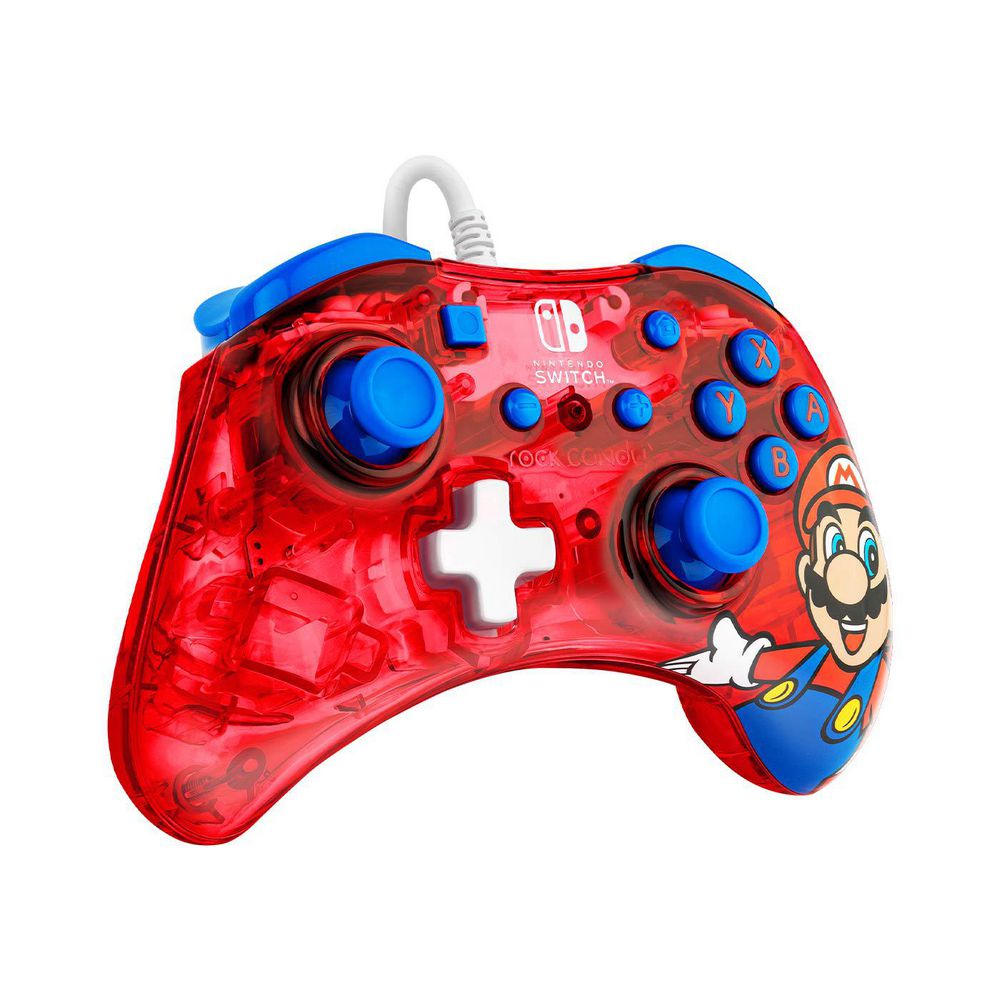 Control Nintendo Switch Control Alámbrico  Control Alámbrico Rock Mario Bros Rojo img #6