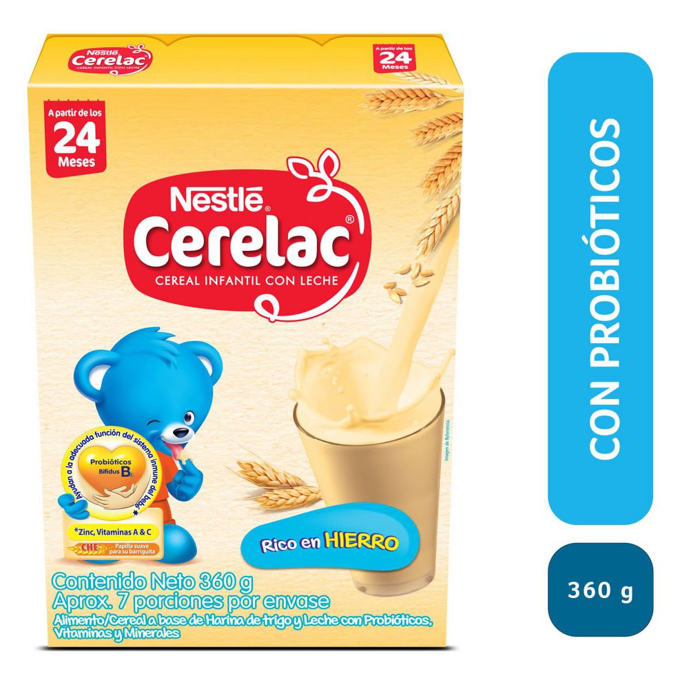 Cereal NESTUM infantil con leche (360 gr)