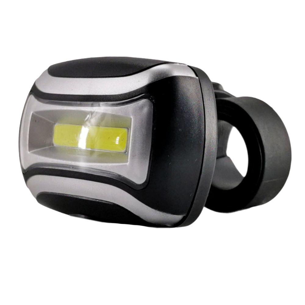 Linterna Bicicleta Luz Led Seguridad Potente Con Soporte