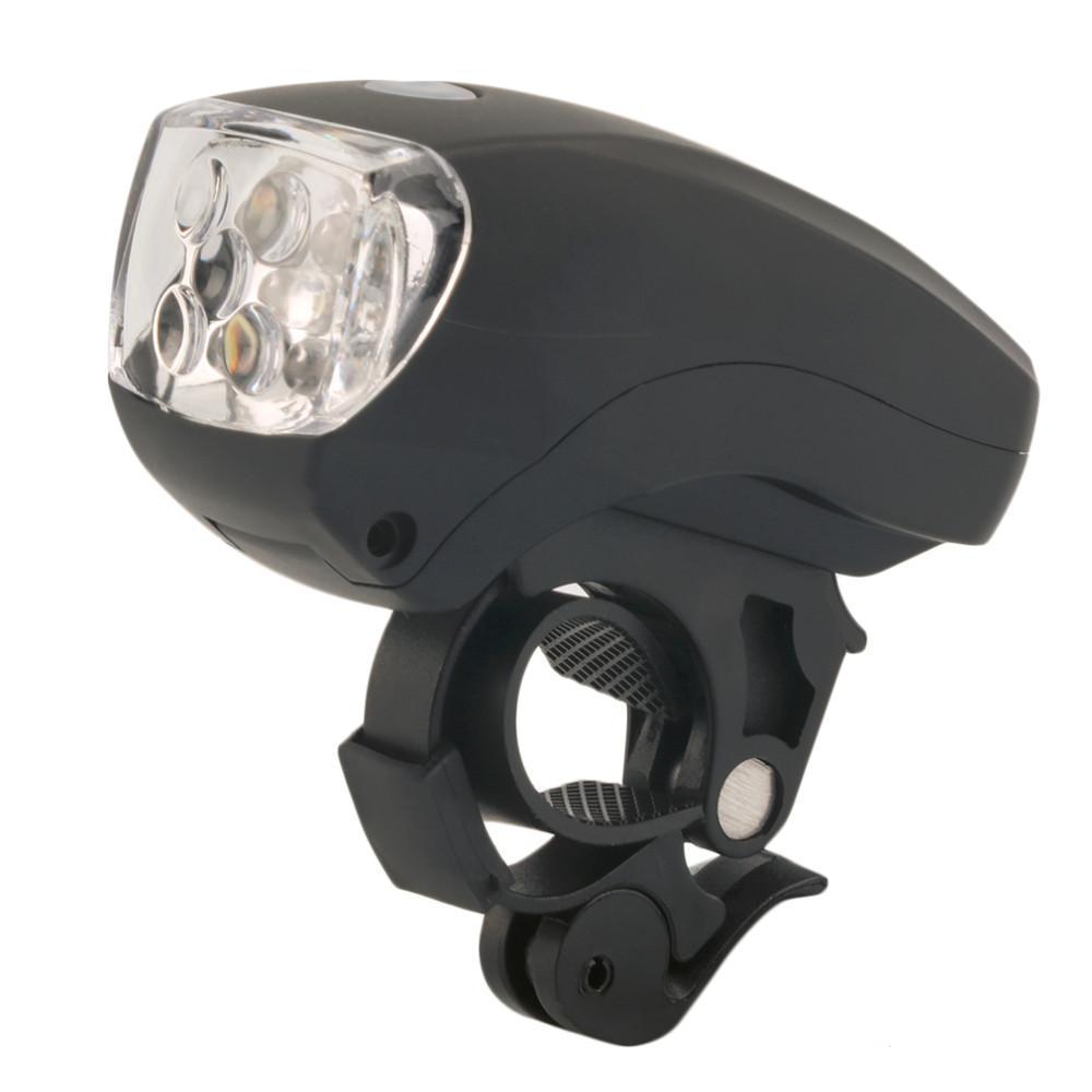 Linterna Bicicleta Luz Led Seguridad Potente Con Soporte