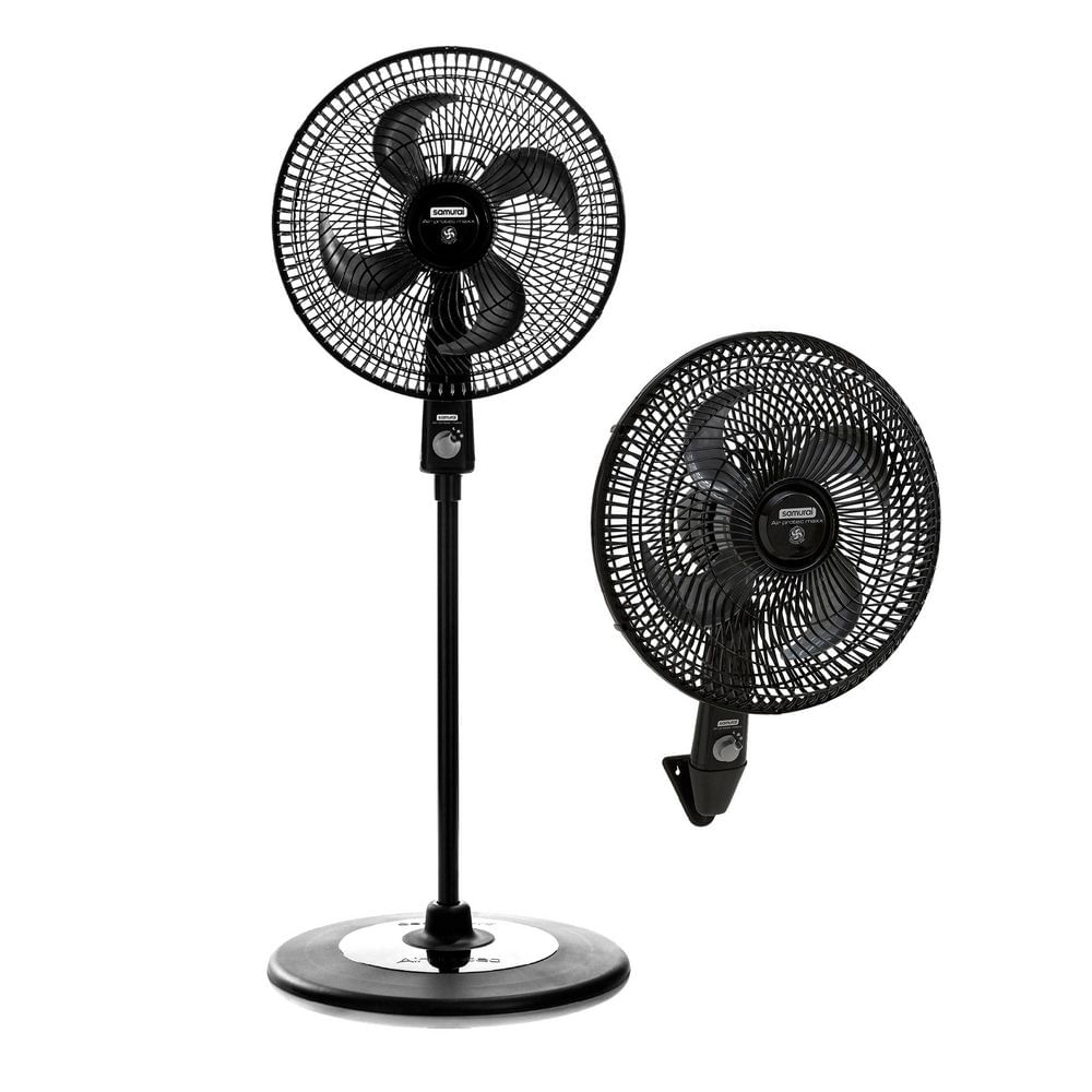 Ventilador 2 En 1 SAMURAI Air Protec Maxx 2 en 1 5861027400 Negro