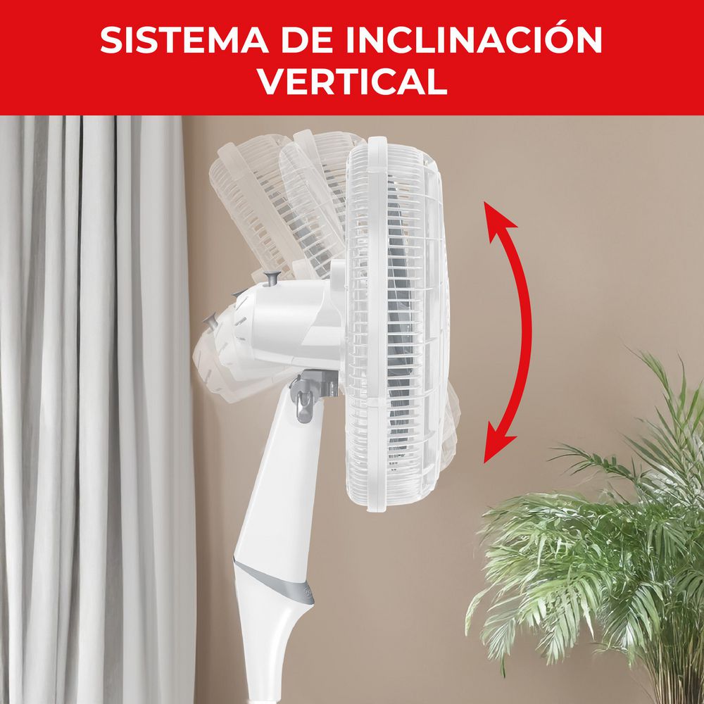 Ventilador 2 En 1 SAMURAI Ultra Silence Force 2 en 1 VE3474I0 Blanco img #8