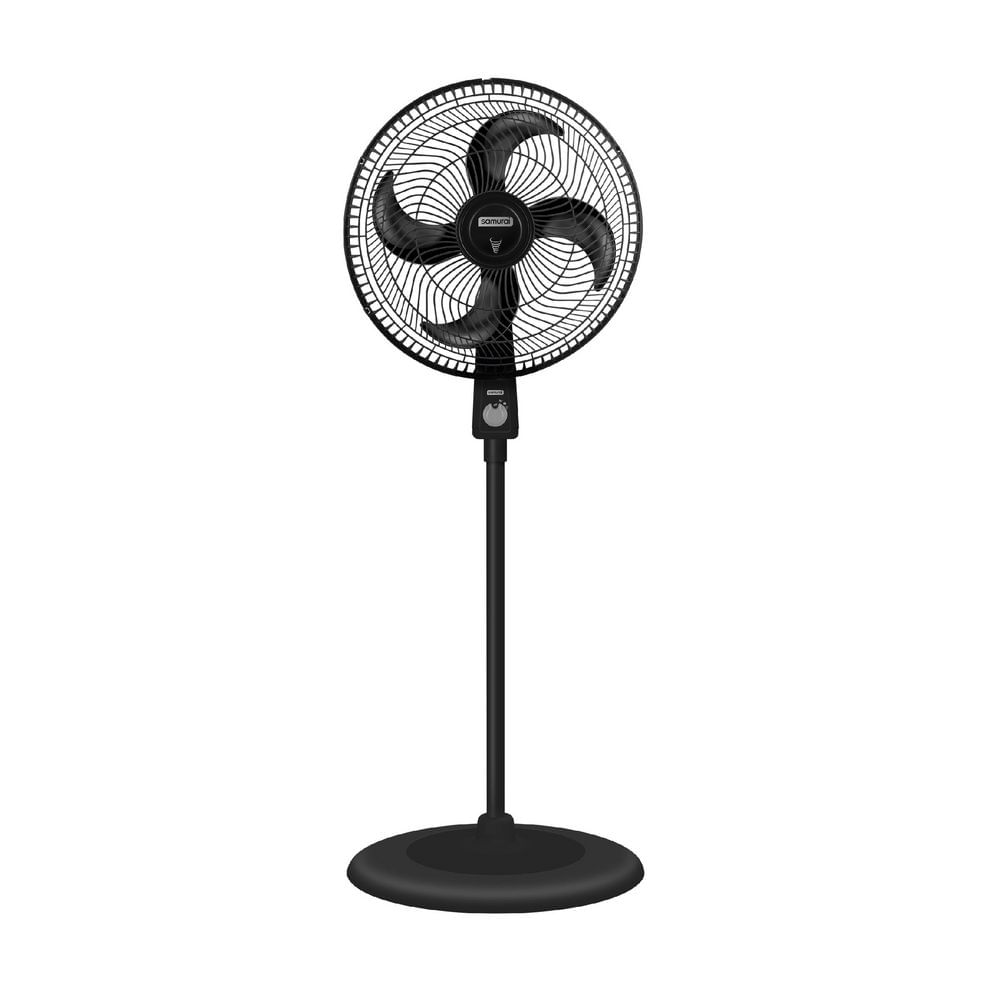 Ventilador De Piso SAMURAI Air Turbo Pedestal VE31A2I0 Negro