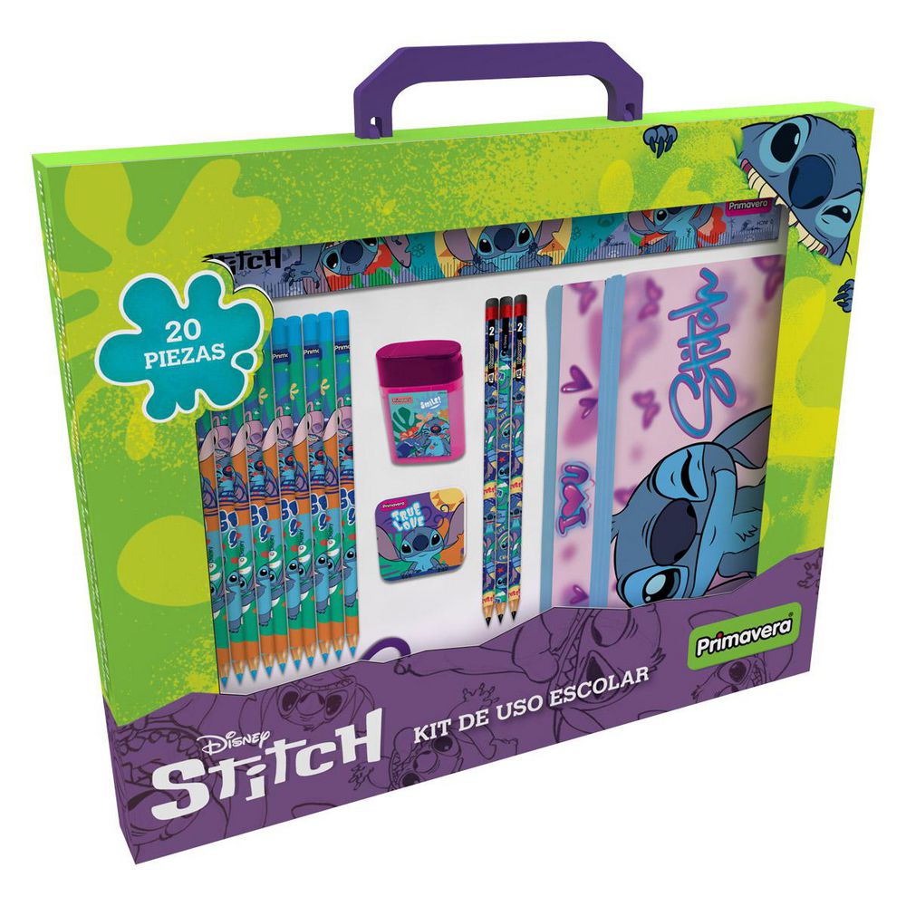 Kit Escolar Primavera Stitch PRIMAVERA img #1
