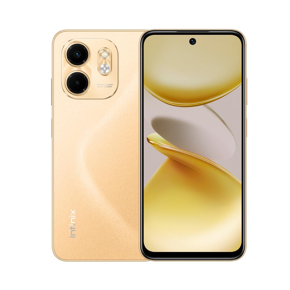 Celular Infinix Smart 9 Dorado 128Gb Ram 3+3Gb 5000 Mah