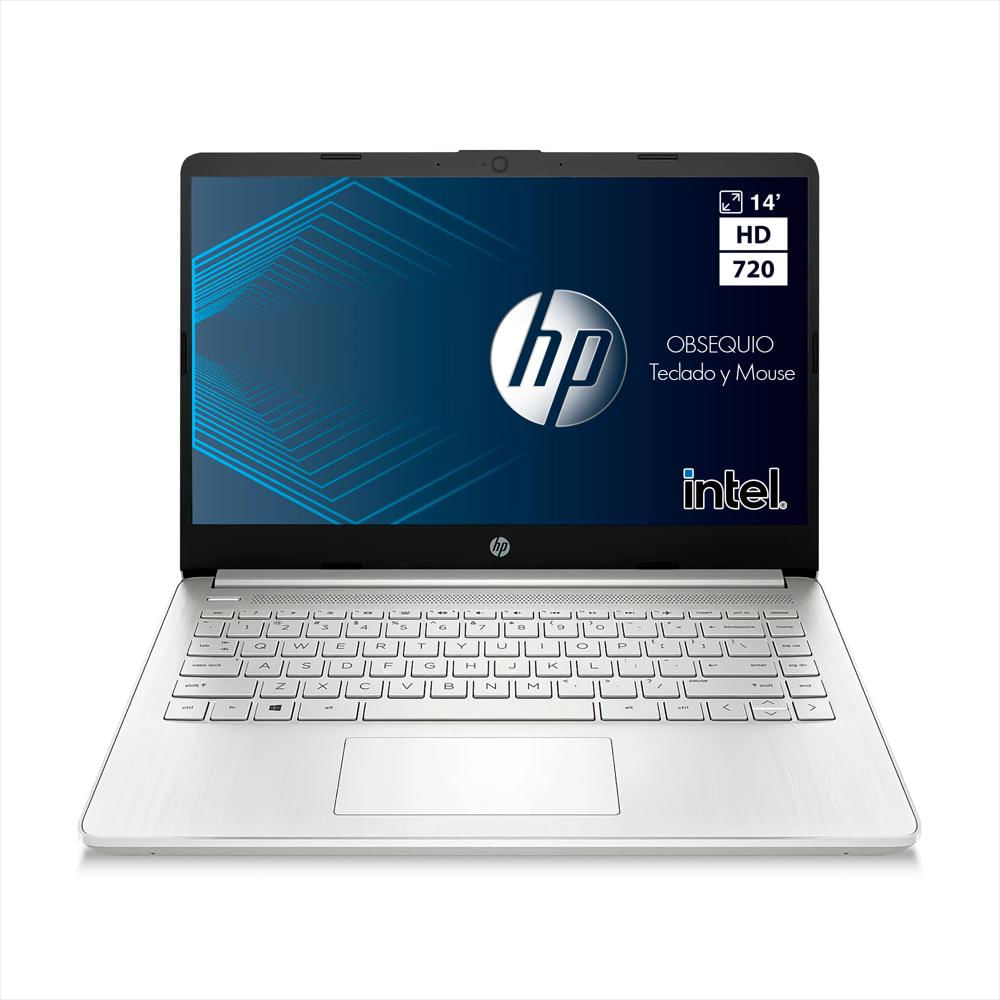 Portatil Hp 14 Dq5038la Hd Intel I3 1215U Ram 16Gb Ddr4 512Gb Ssd Silver