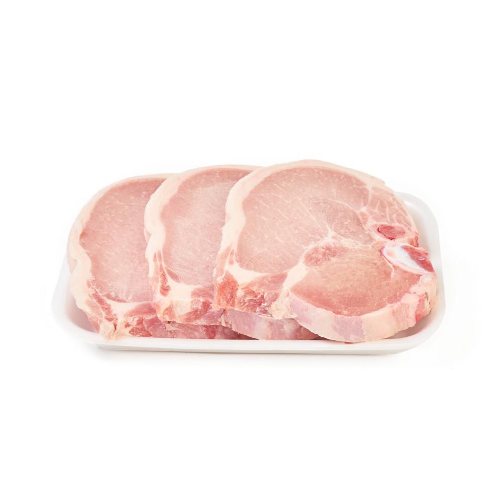 Chuleta de cerdo fresca