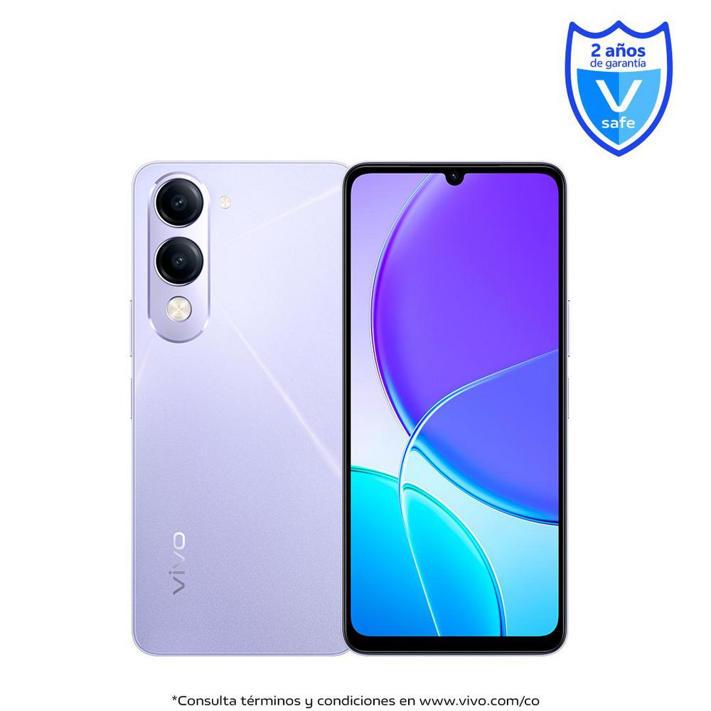 Celular VIVO Y04 128GB Violeta 128 GB 4 GB RAM Violeta
