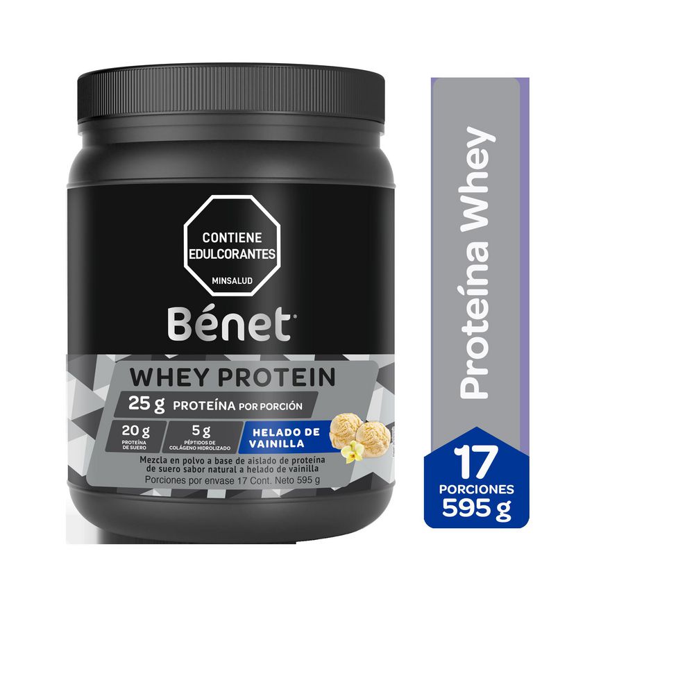Proteína BENET whey (595 gr)