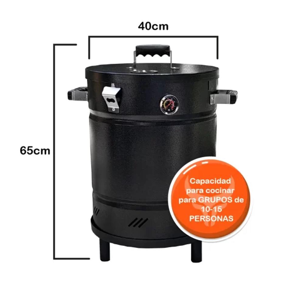 Barril Ahumador Jabalí Negro img #2