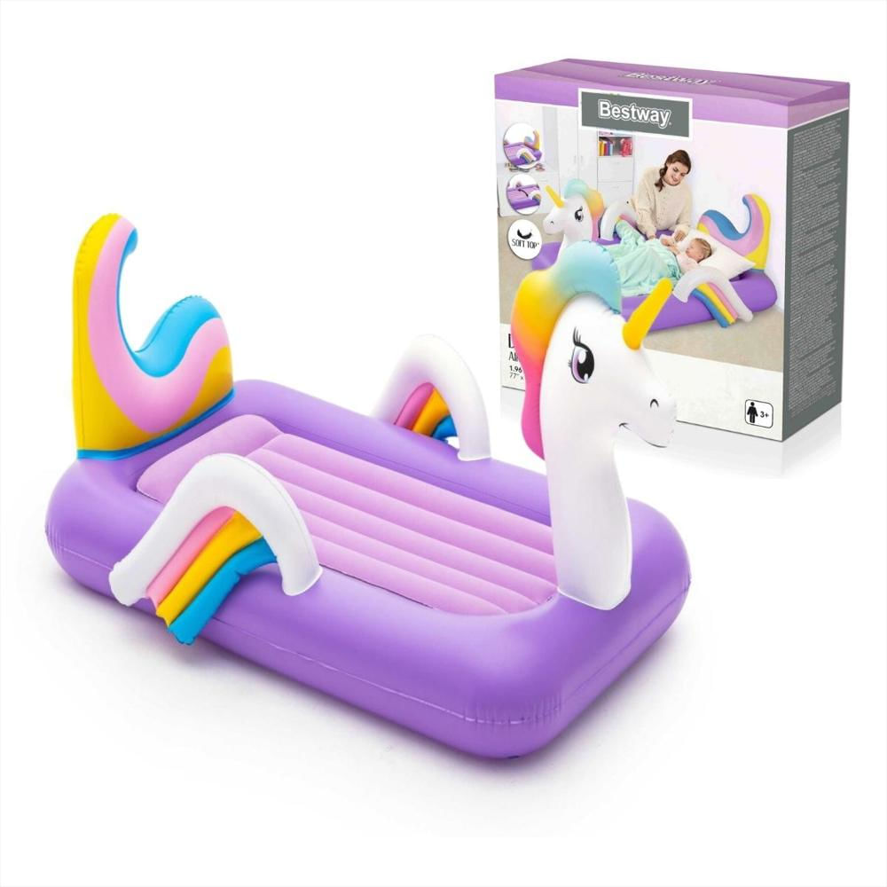 Colchon Inflable Bestway 67713 Dreamchaser Unicornio Pony