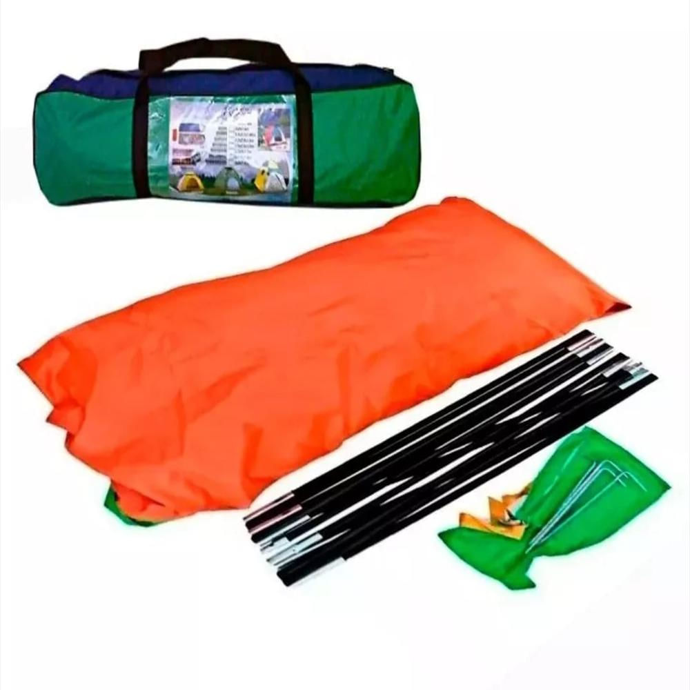 Carpa Campig 6 Personas Impremeable Campar Aire Libre img #3