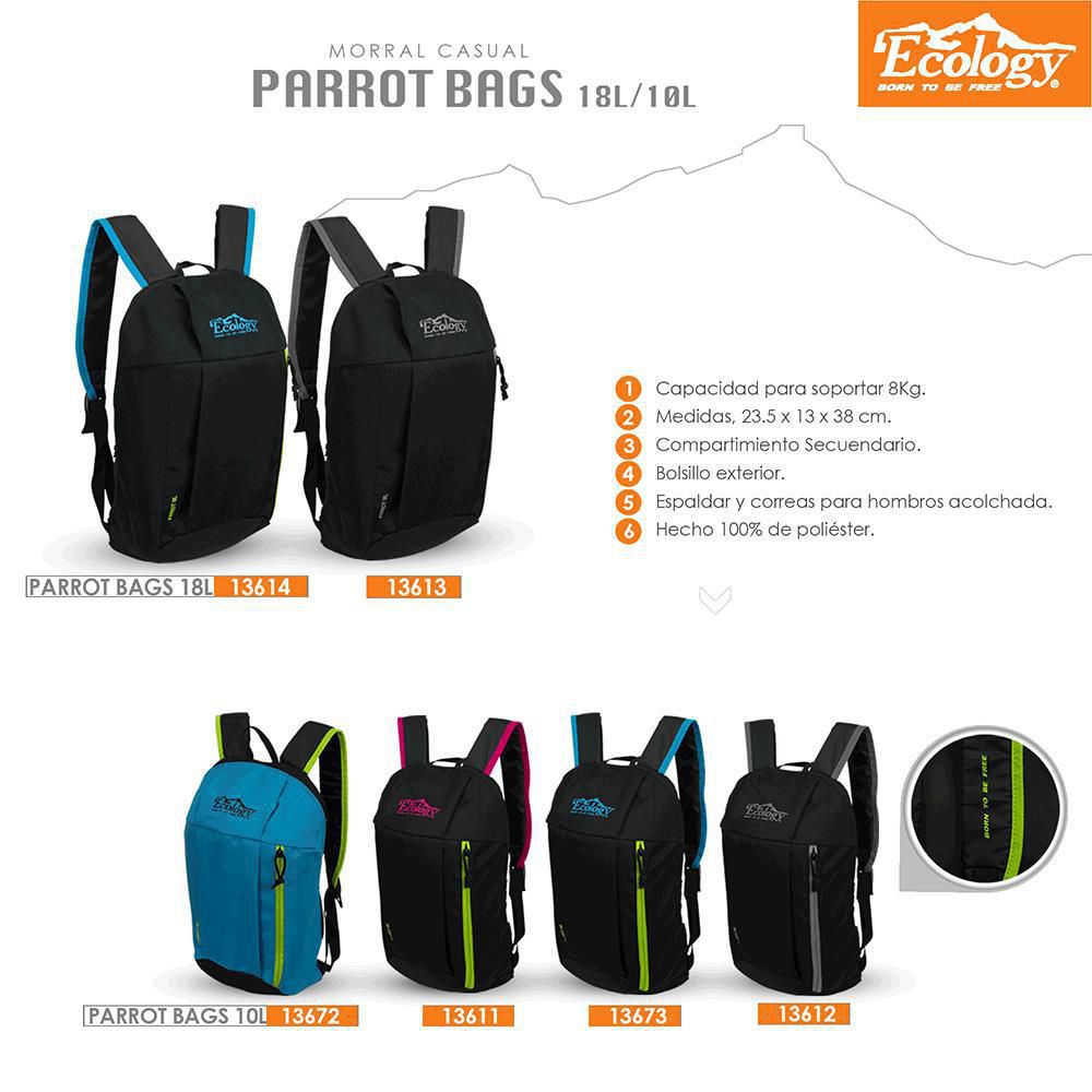 Mochila Bolso Morral 10Lt ECOLOGY 13611 img #2