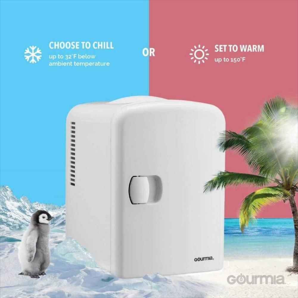 Mini Nevera Refrigerador Gourmia Y Calentador Portatil img #5