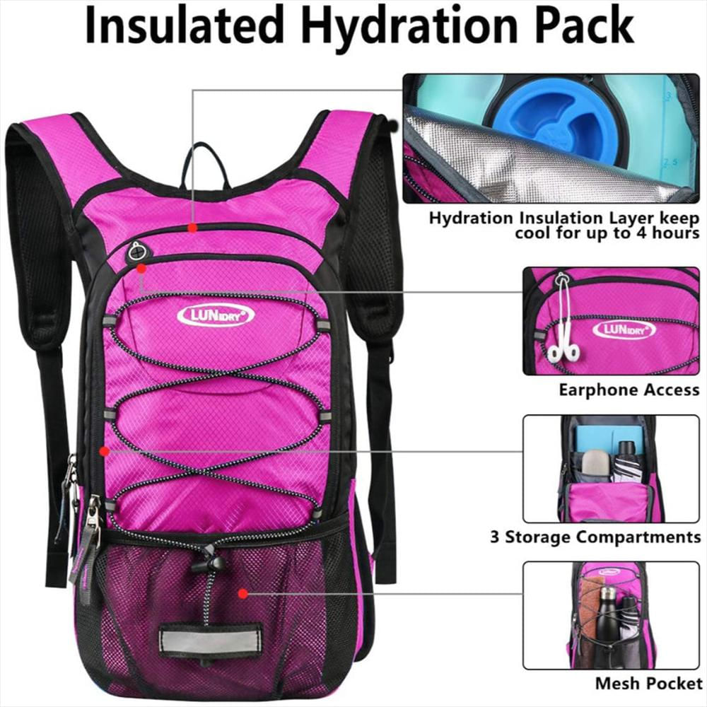 Mochila Lunidry De Hidratación Aislada Para Deportes img #2
