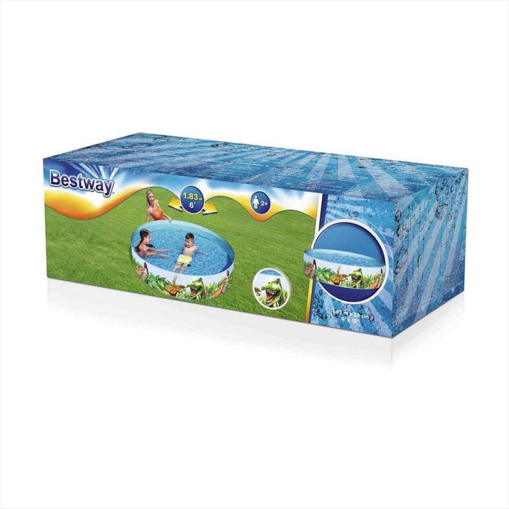 Piscina Niños Gigante Dinosaurios Rigida 55001 Bestway img #1
