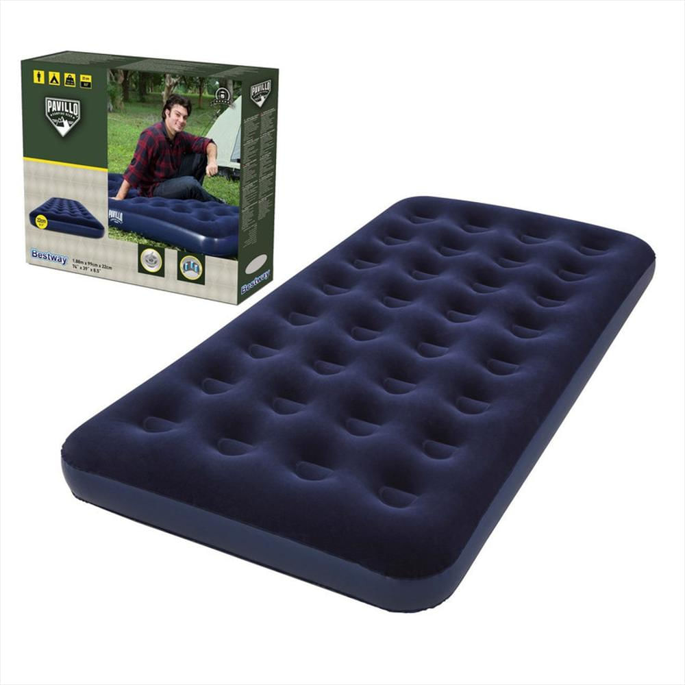 Colchon Inflable Sencillo Bestway 67001 188 Cmx 99 Cm X22 Cm