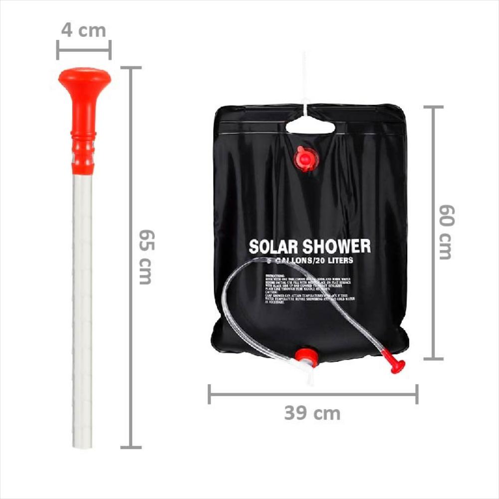 Ducha Plegable Solar 20 Litros Portátil Climatizada Rf 5811 img #4