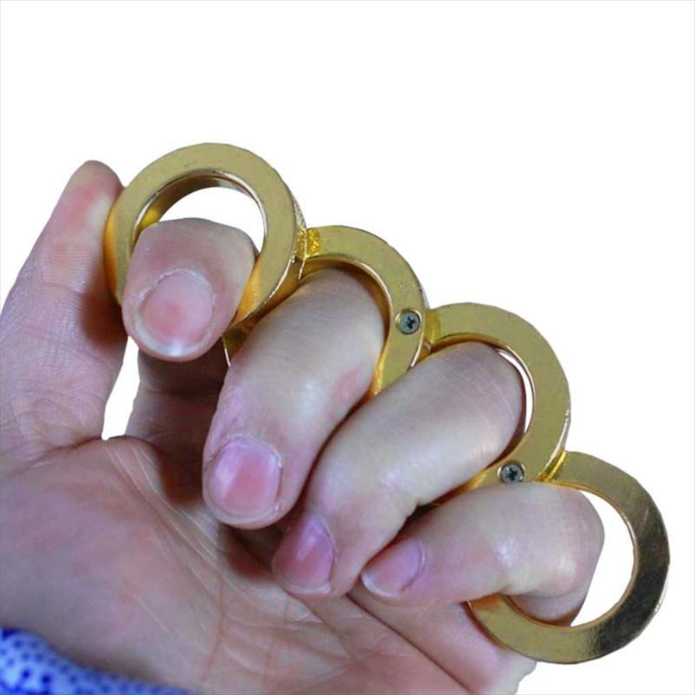Manopla Plegable Anillo Mágico Defensa Personal Acero Rf A4 img #2