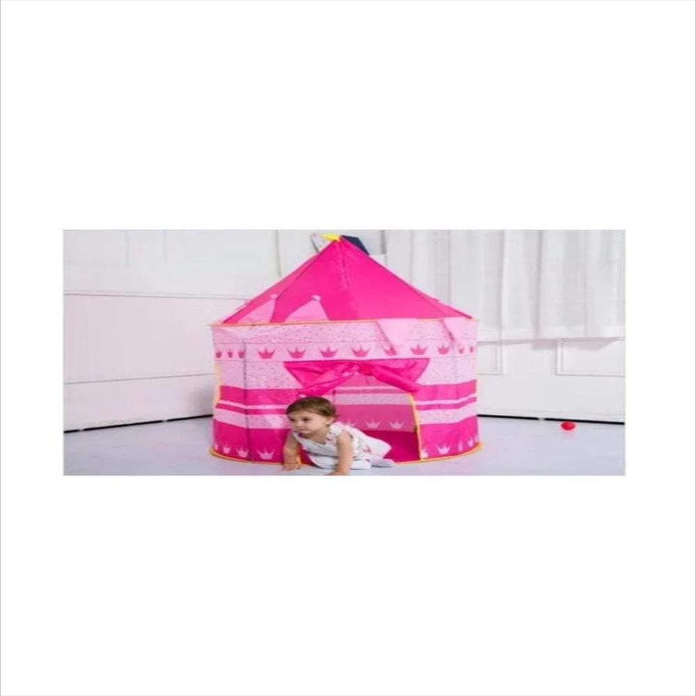 Castillo Carpa Niñas Portatil Plegable Divertido Color Rosa img #1