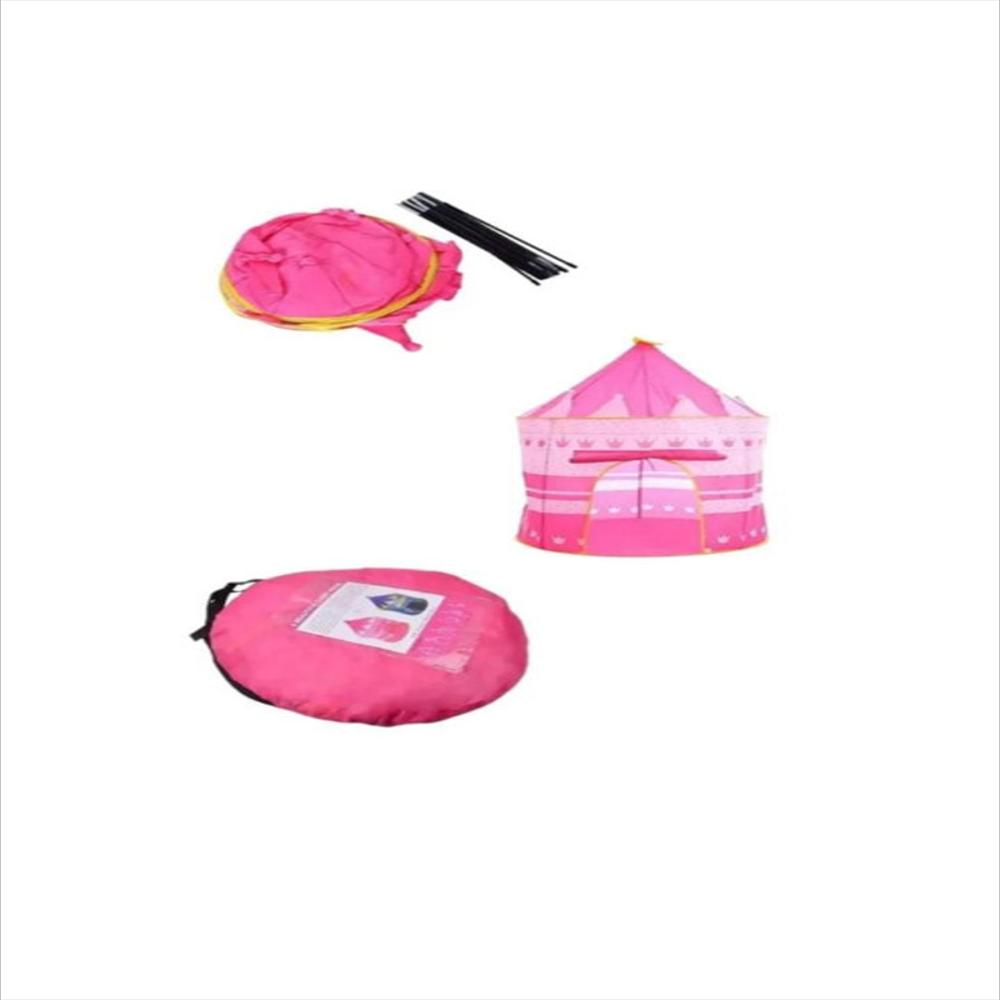 Castillo Carpa Niñas Portatil Plegable Divertido Color Rosa img #4