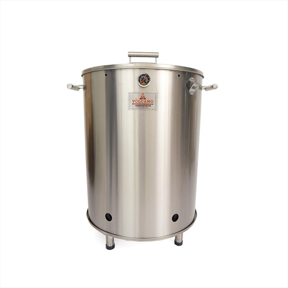 Asador Barril Jupiter Gigante 100% Acero Inoxidable