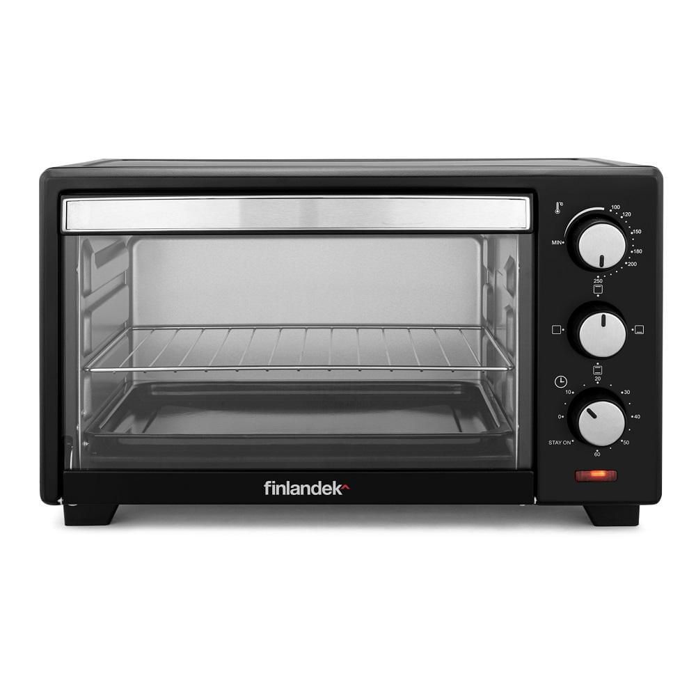 Horno Tostador 19 Lt Negro FINLANDEK FI23989 img #1