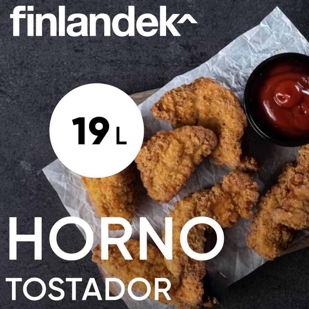 Horno Tostador 19 Lt Negro FINLANDEK FI23989 img #7