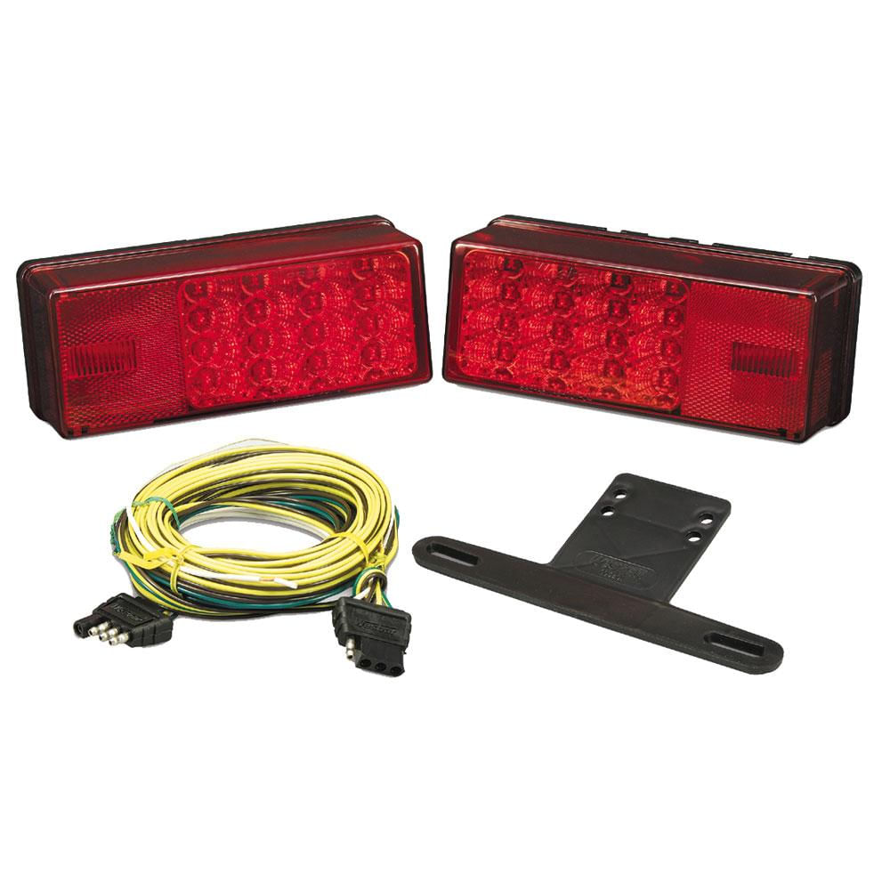 Wesbar 3 X 8 Impermeable Led Más De 80 Trailer Light Kit img #1