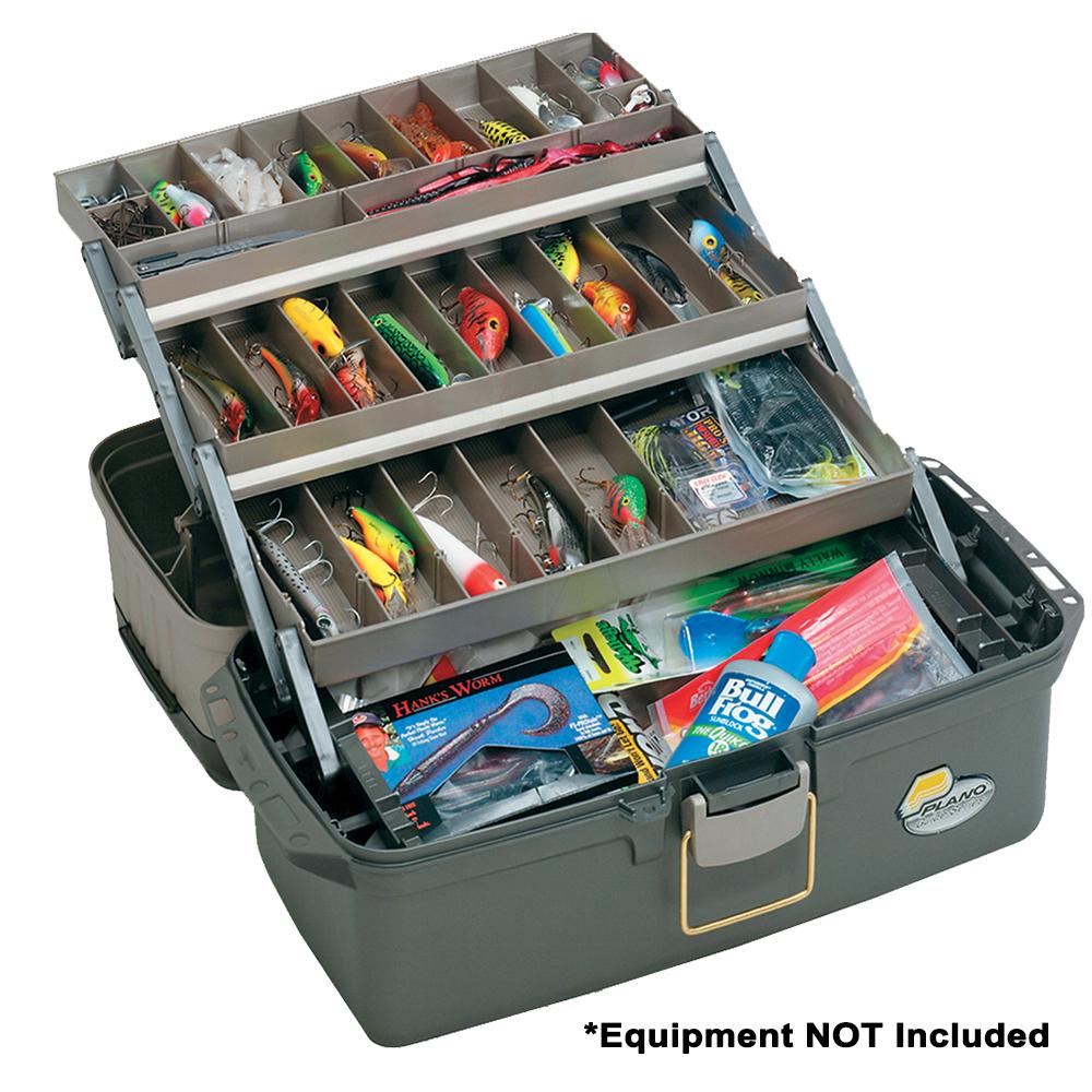 Plano Guide Series Tray Tackle Box Graphitesandstone img #1