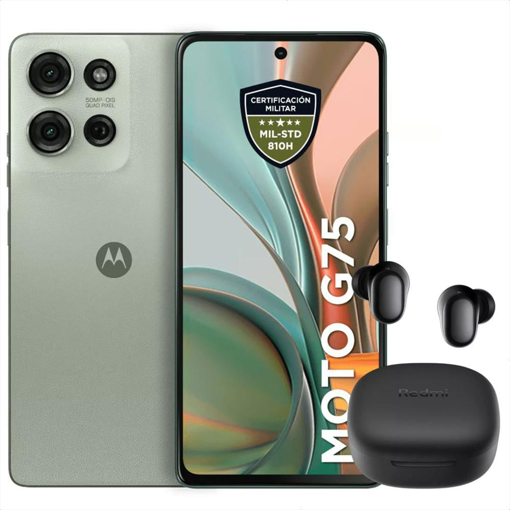 Celular Motorola Moto G75 5G 256Gb /8Gb Verde + Buds 6 Play