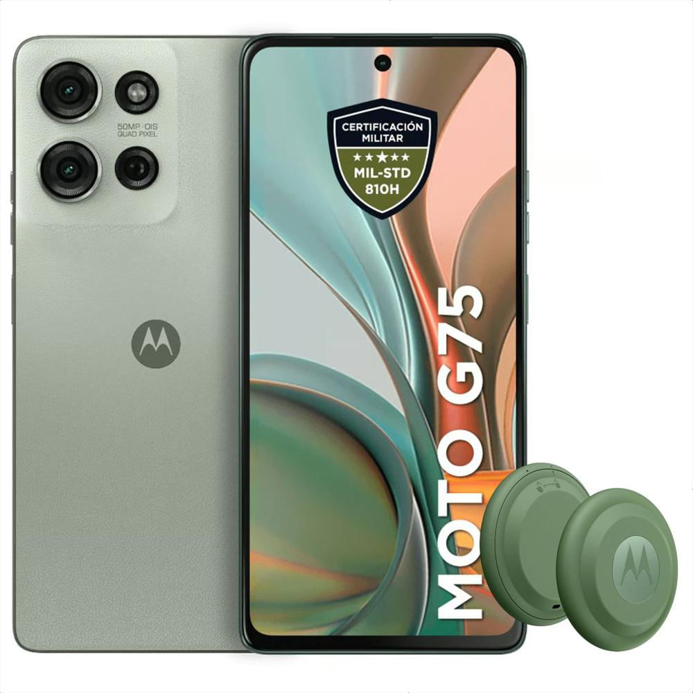 Celular Motorola Moto G75 5G 256Gb 8Gb Vrd + Moto Tag Vrd