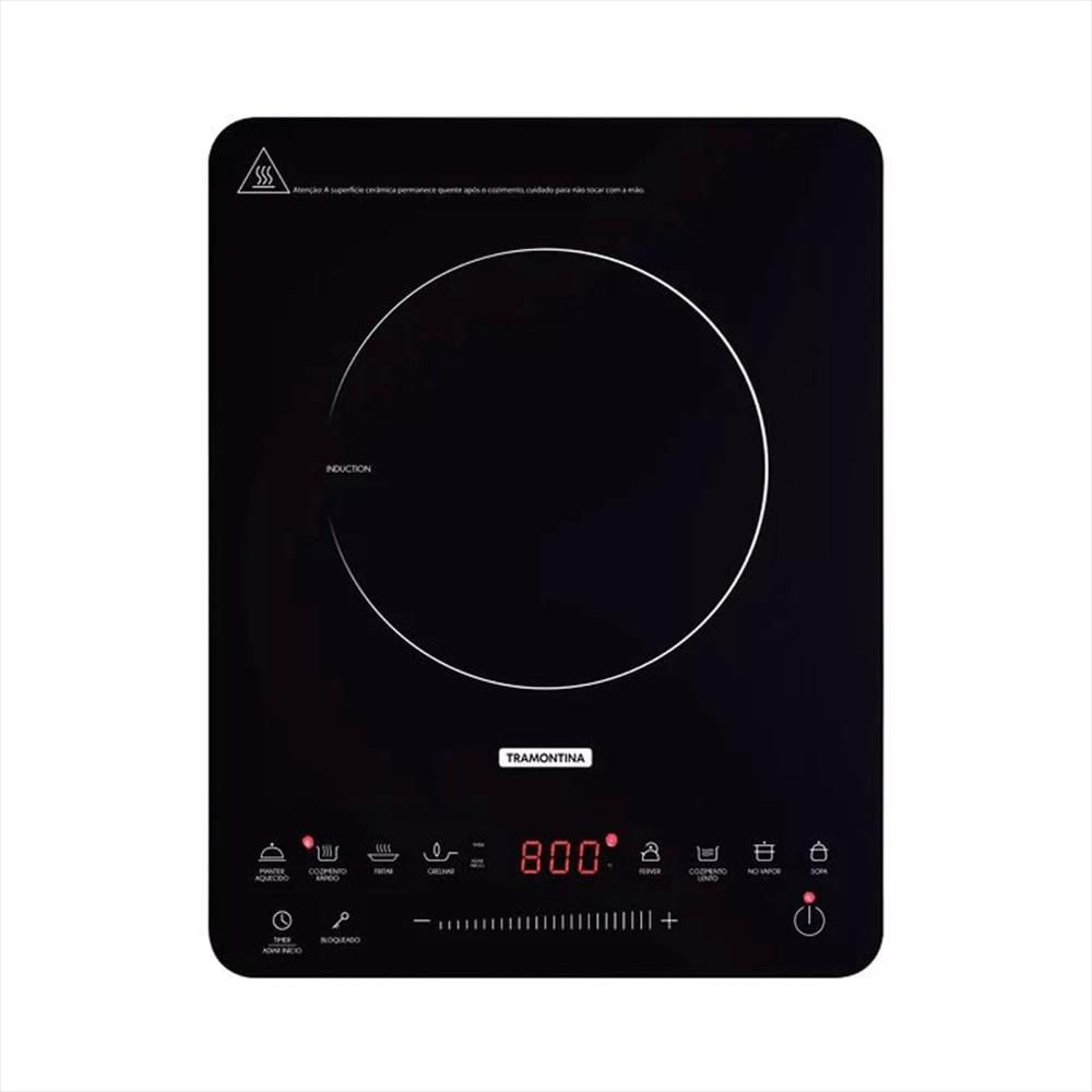 Cocina De Inducción Portátil Tramontina 94714/131 Negro img #1