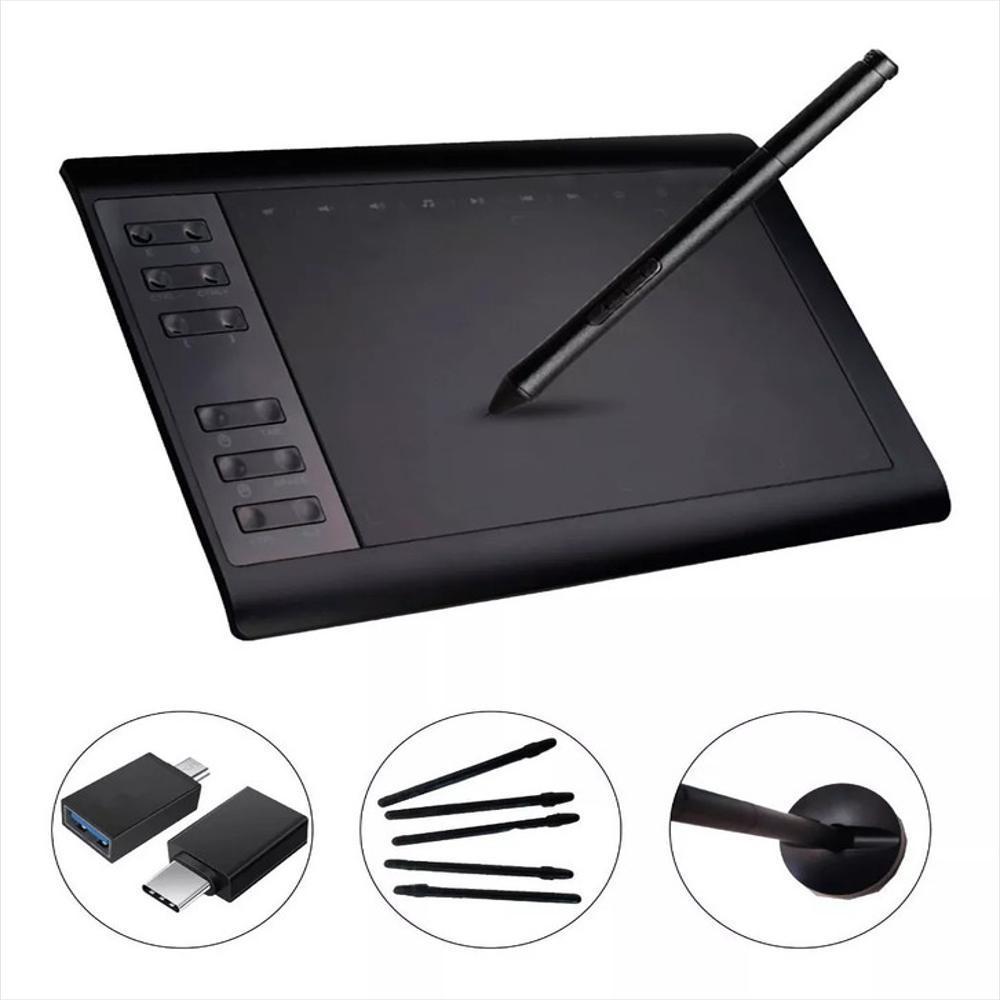 Tableta Gráfica Digital De Dibujo Con Lápiz Óptico