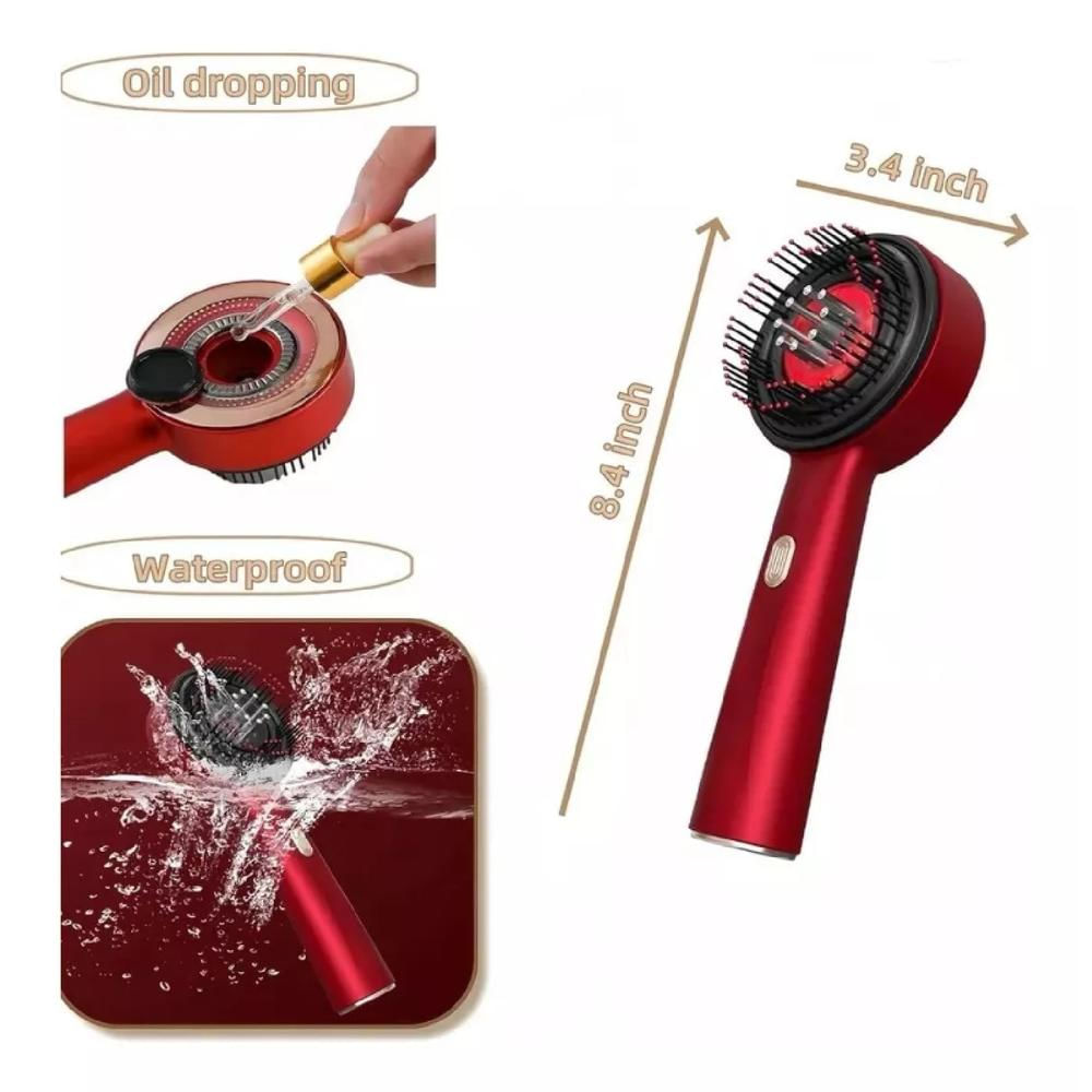 Cepillo Para Polvo De Masaje Para Cabello Con Calor Lumetra img #5